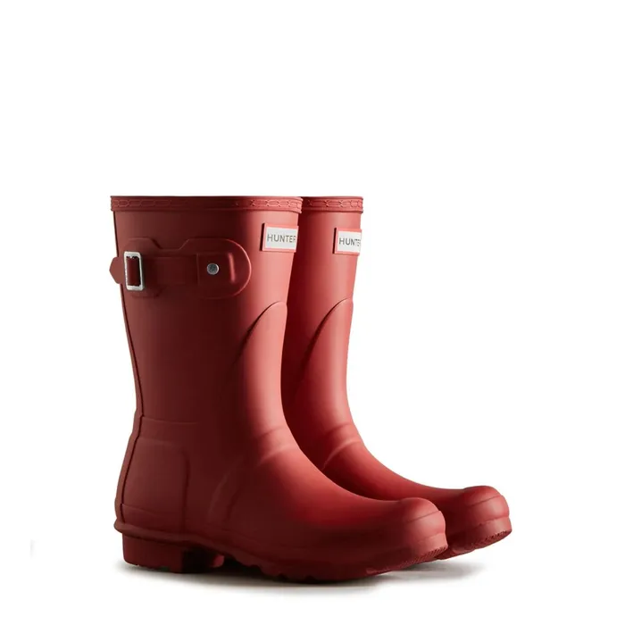 Hunter Boots Original Short Rain Boots 8211 Hunter Boots Military Red Women Original Short Rain Boots