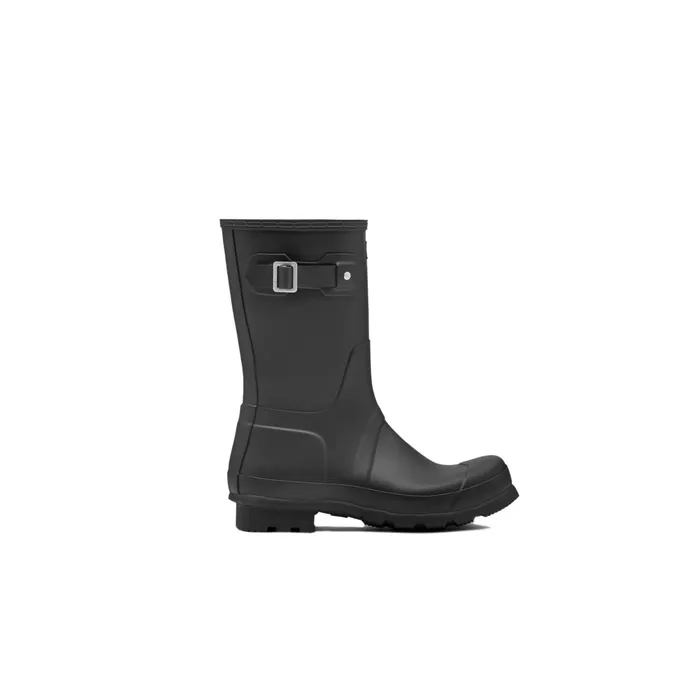 Hunter Boots Original Short Rain Boots Black Men Short and Ankle Boots Hunter Boots Original Short Rain Boots Black Men Short and Ankle Boots
