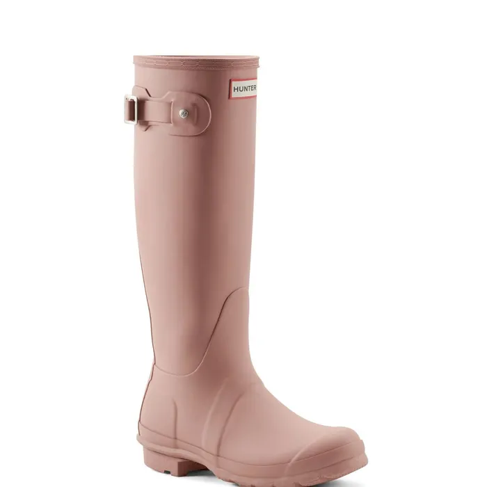 Hunter Boots Original Tall Rain Boots Medium Red Women Original Tall Rain Boots