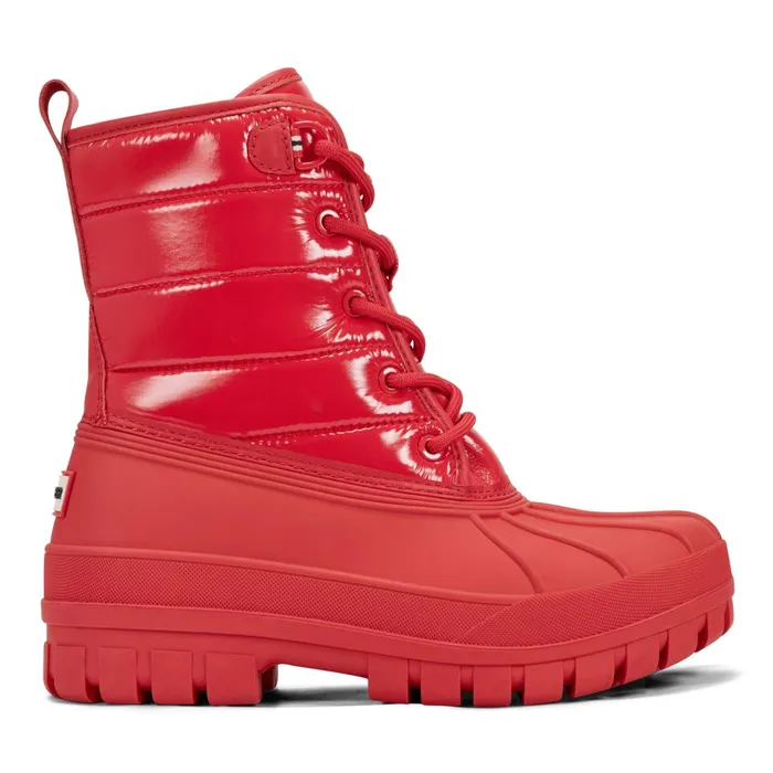 Hunter Boots Stanly Insulated Waterproof Duck Boots Medium Red Women Insulated and Snow Boots Hunter Boots Stanly Insulated Waterproof Duck Boots Medium Red Women Insulated and Snow Boots