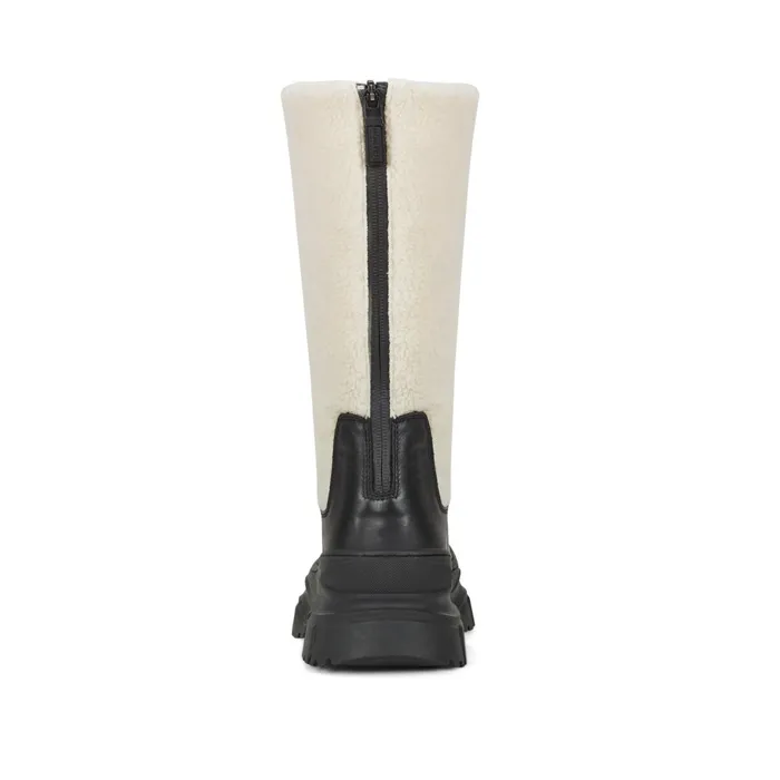 Hunter Boots Tisha Lug Sole Waterproof Snow Boots Black Women Insulated and Snow Boots