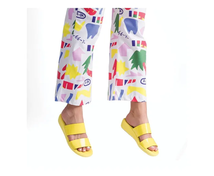 Hush Puppies Sandals Women Brite Jells Slide Caribbean