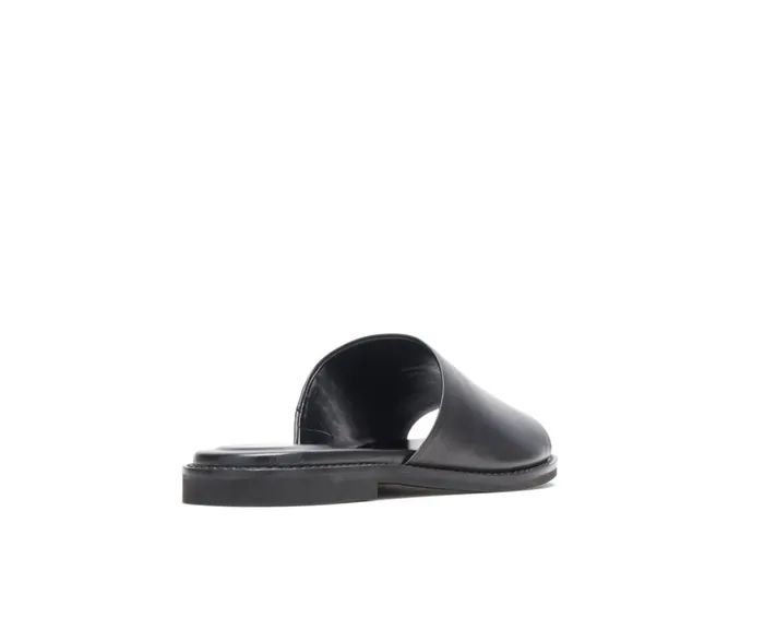 Hush Puppies Sandals Women Lexi Slide Black Leather