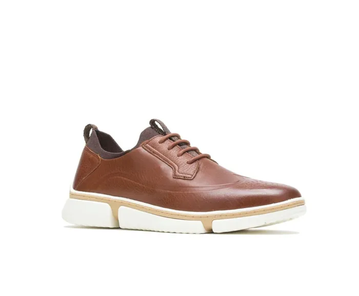 Hush Puppies Sneakers Men Bennet Wingtip Oxford Cognac Leather Hush Puppies Sneakers Men Bennet Wingtip Oxford Cognac Leather