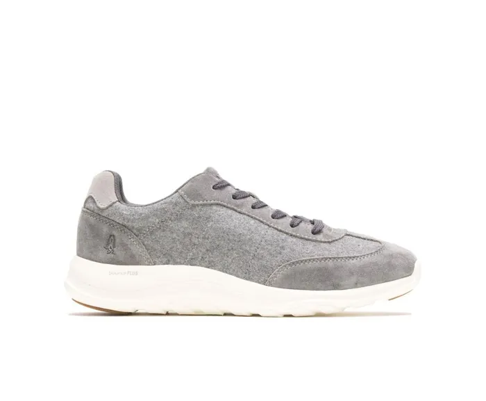 Hush Puppies Sneakers Women Cassidy Sneaker Dark Grey Suedewool