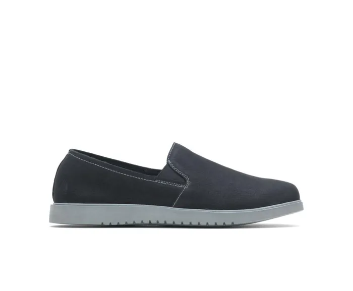 Hush Puppies Sneakers Women Everyday SlipOn Black Nubuck