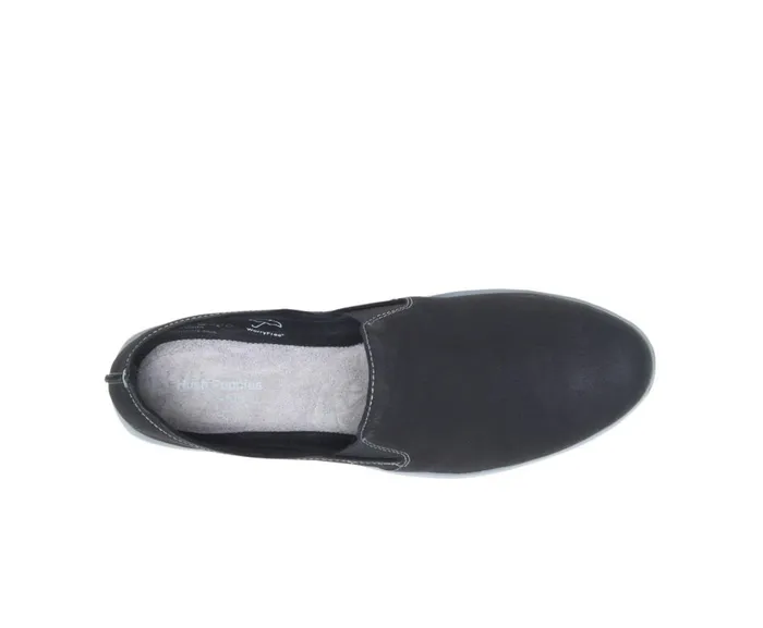 Hush Puppies Sneakers Women Everyday SlipOn Black Nubuck Hush Puppies Sneakers Women Everyday SlipOn Black Nubuck