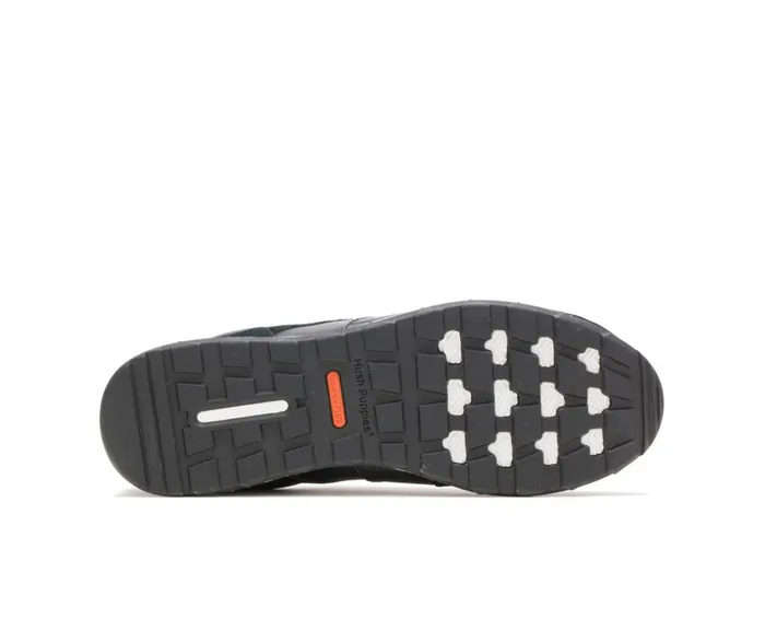 Hush Puppies Sneakers Women Jenna Jogger Black Leather