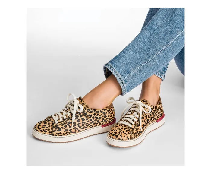 Hush Puppies Sneakers Women Sabine Sneaker Leopard Calf Hair Hush Puppies Sneakers Women Sabine Sneaker Leopard Calf Hair
