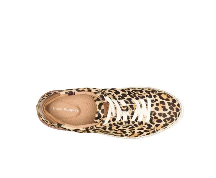 Hush Puppies Sneakers Women Sabine Sneaker Leopard Calf Hair Hush Puppies Sneakers Women Sabine Sneaker Leopard Calf Hair