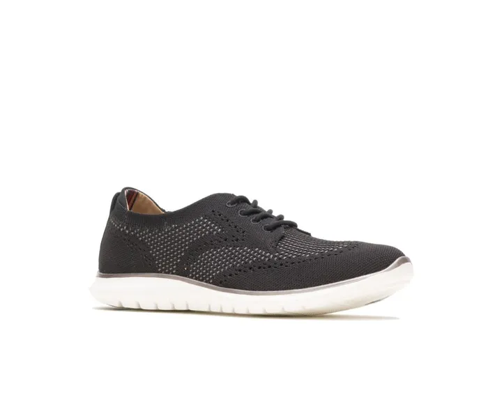 Hush Puppies Sneakers Women Tricia Wingtip Knit Black Knit Hush Puppies Sneakers Women Tricia Wingtip Knit Black Knit
