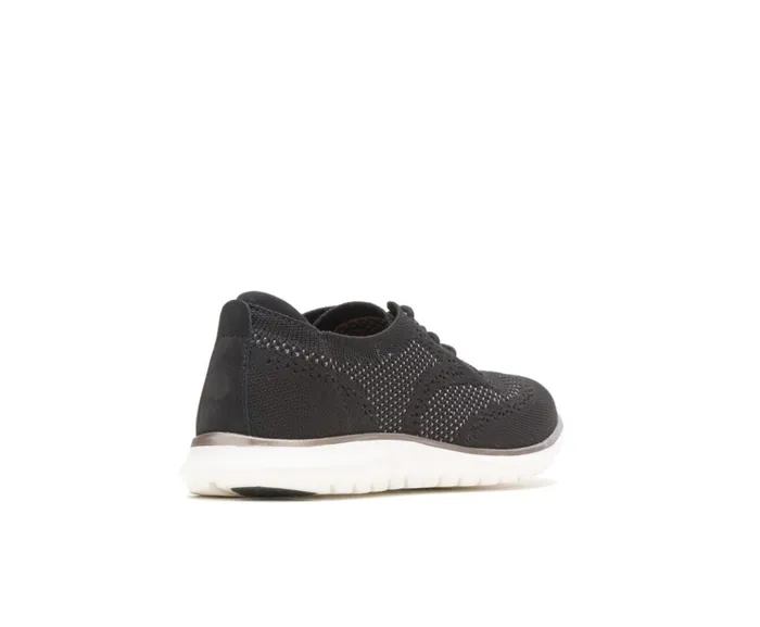 Hush Puppies Sneakers Women Tricia Wingtip Knit Black Knit Hush Puppies Sneakers Women Tricia Wingtip Knit Black Knit