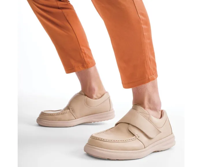 Hush Puppies Walking Shoes Men Gil Shrimp Leather