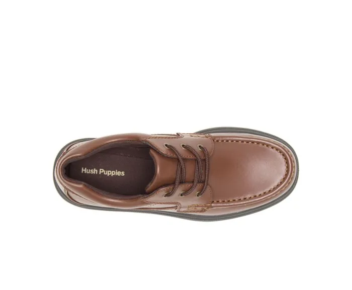 Hush Puppies Walking Shoes Men Gus Tan Leather Hush Puppies Walking Shoes Men Gus Tan Leather