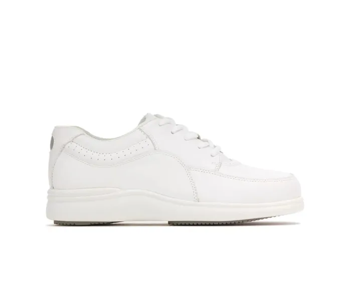 Hush Puppies Walking Shoes Women Power Walker White Leather