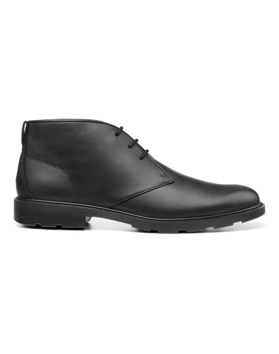 Huxley Boots Black Mens Hotter Black Shoes