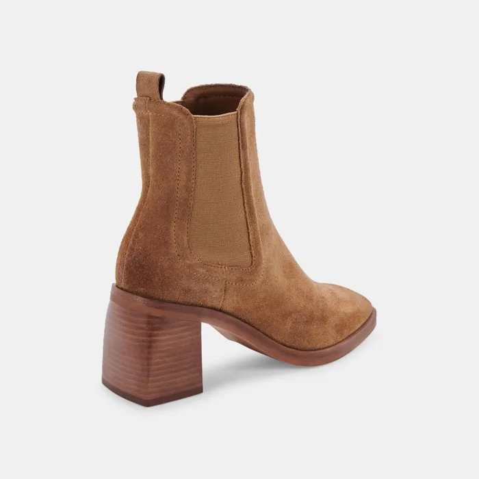 Iliana Booties Dk Brown Suede Women Dolce Vita Boots and Booties