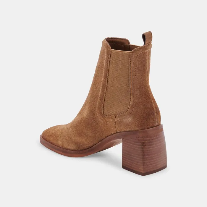 Iliana Booties Dk Brown Suede Women Dolce Vita Boots and Booties