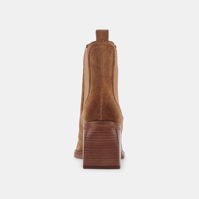 Iliana Booties Dk Brown Suede Women Dolce Vita Boots and Booties