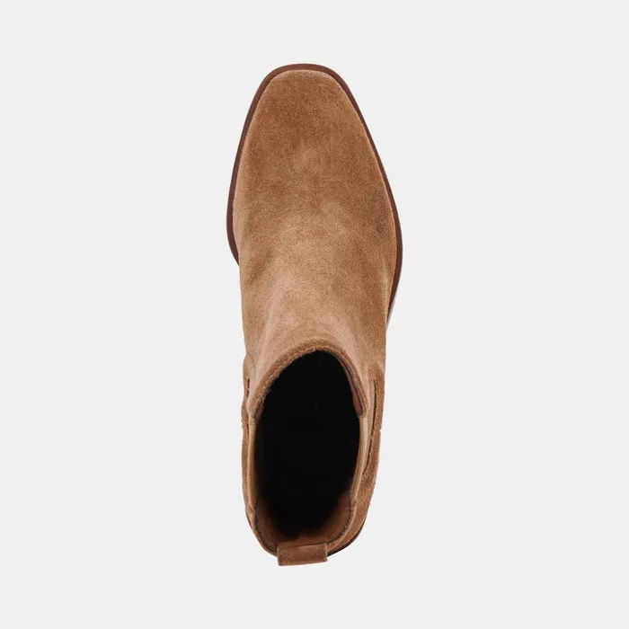 Iliana Booties Dk Brown Suede Women Dolce Vita Boots and Booties