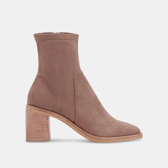 Indiga Booties Truffle Stella Suede Women Dolce Vita Boots and Booties