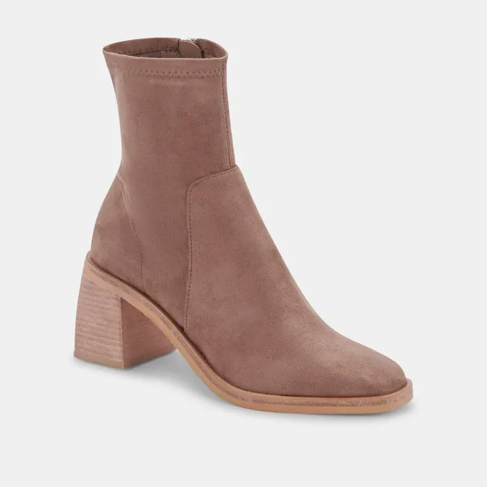 Indiga Booties Truffle Stella Suede Women Dolce Vita Boots and Booties