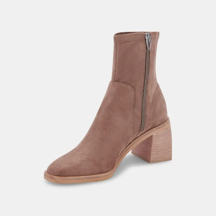 Indiga Booties Truffle Stella Suede Women Dolce Vita Boots and Booties