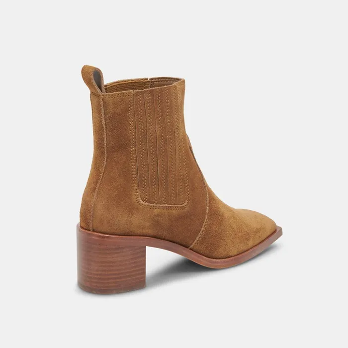 Irnie Booties Tobacco Suede Women Dolce Vita Boots and Booties