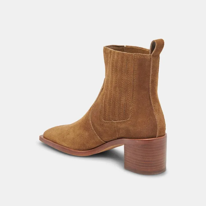 Irnie Booties Tobacco Suede Women Dolce Vita Boots and Booties