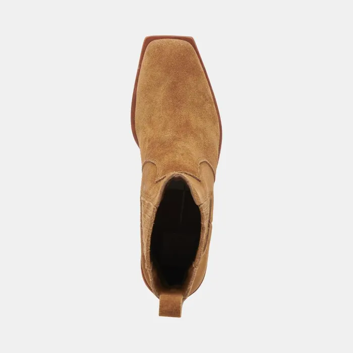 Irnie Booties Tobacco Suede Women Dolce Vita Boots and Booties
