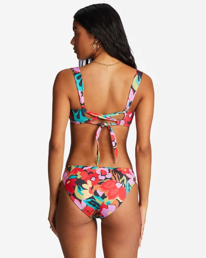 Islands Away Underwired Bikini Top Multi Women Billabong Bikinis