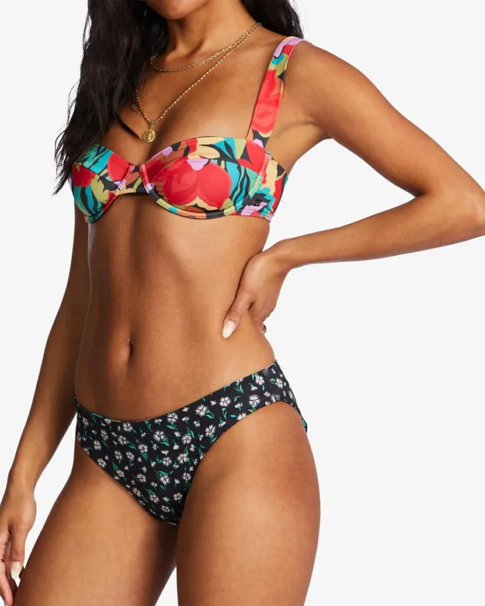 Islands Away Underwired Bikini Top Multi Women Billabong Bikinis