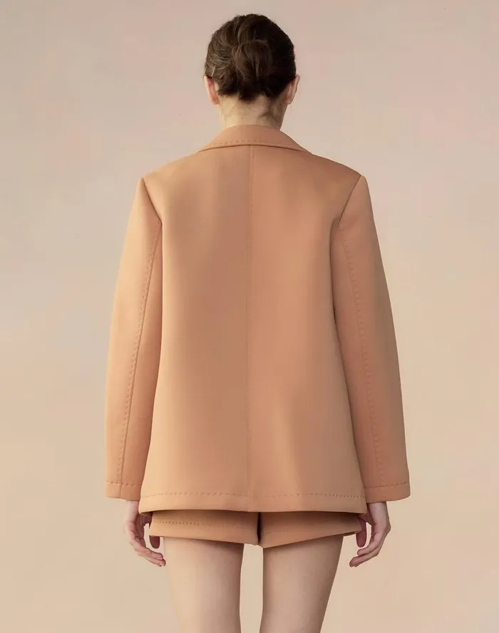 Jackets and Coats Women Cynthia Rowley Bonded Pick Stitch Jacket