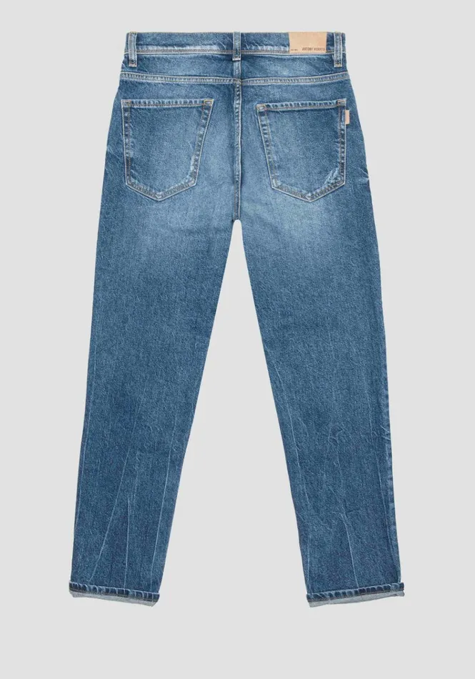 Jeans Men Antony Morato Slim Ankle Lenght Fit 034Argon034 Jeans In Comfort Denim Light Blue