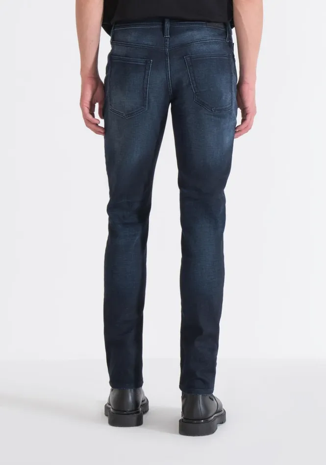 Jeans Men Antony Morato Tapered Fit 034Ozzy034 Jeans In VintageEffect Blue Denim Light Blue