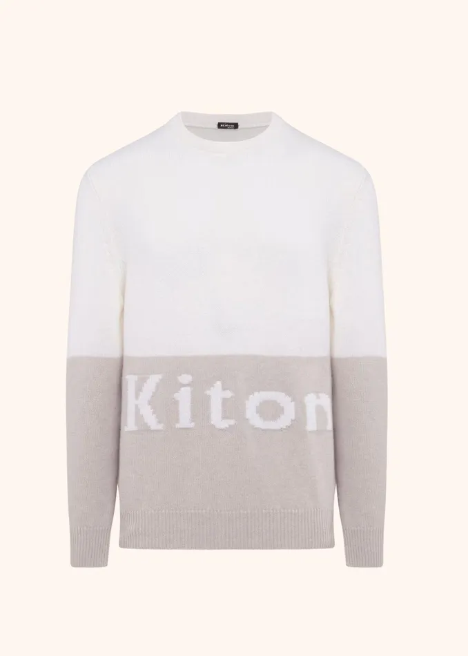 JERSEY ROUNDNECK CASHMERE Men Kiton Knitwear