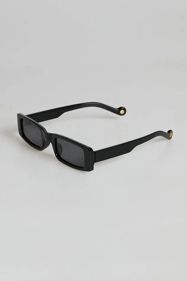 Jorgelina Rectangle Sunglasses In Black Women Showpo Sunglasses