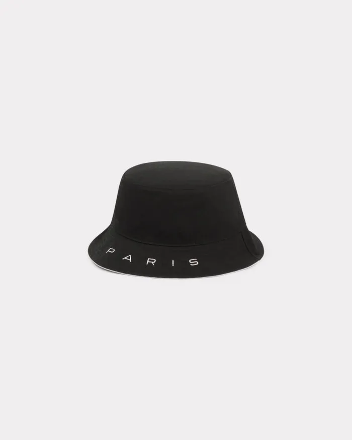 Kenzo Caps And Hats MenWomen Reversible 039 Graphy039 Bucket Hat Black