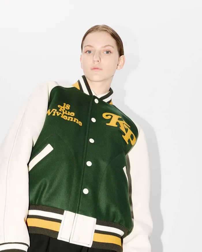 Kenzo Jackets And Coats MenWomen By Verdy039 Genderless Varsity Jacket Dark Khaki