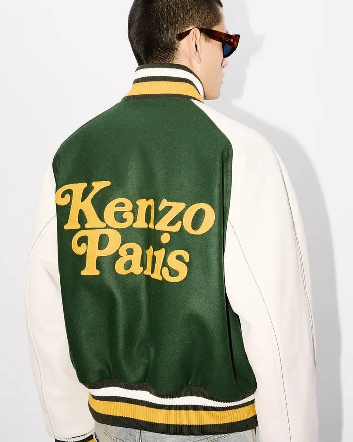 Kenzo Jackets And Coats MenWomen By Verdy039 Genderless Varsity Jacket Dark Khaki