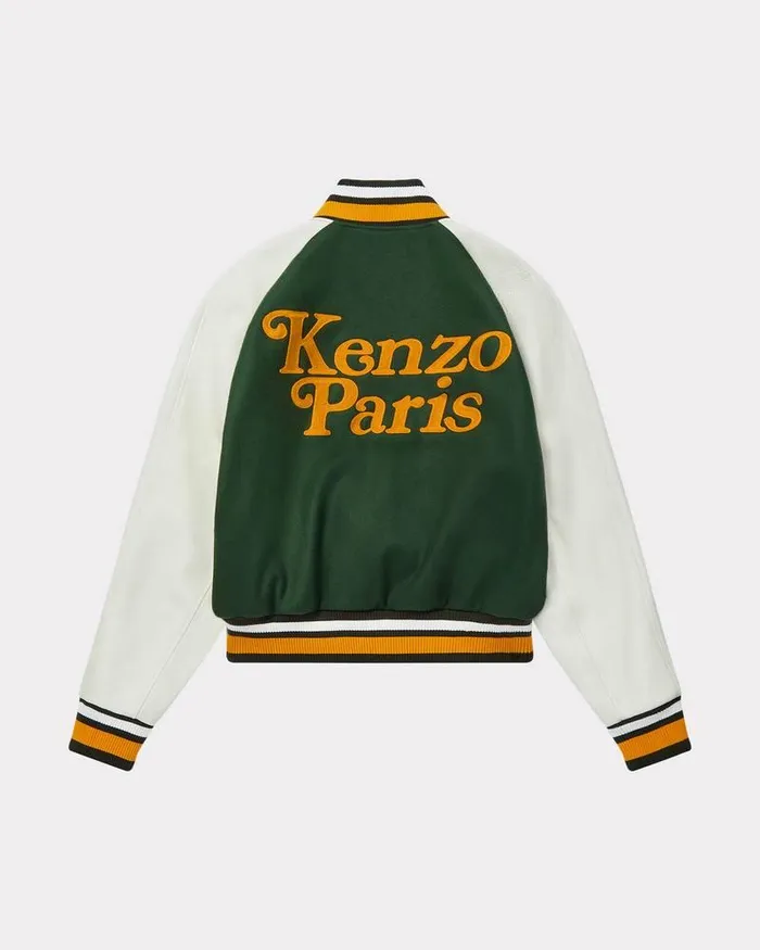 Kenzo Jackets And Coats MenWomen By Verdy039 Genderless Varsity Jacket Dark Khaki