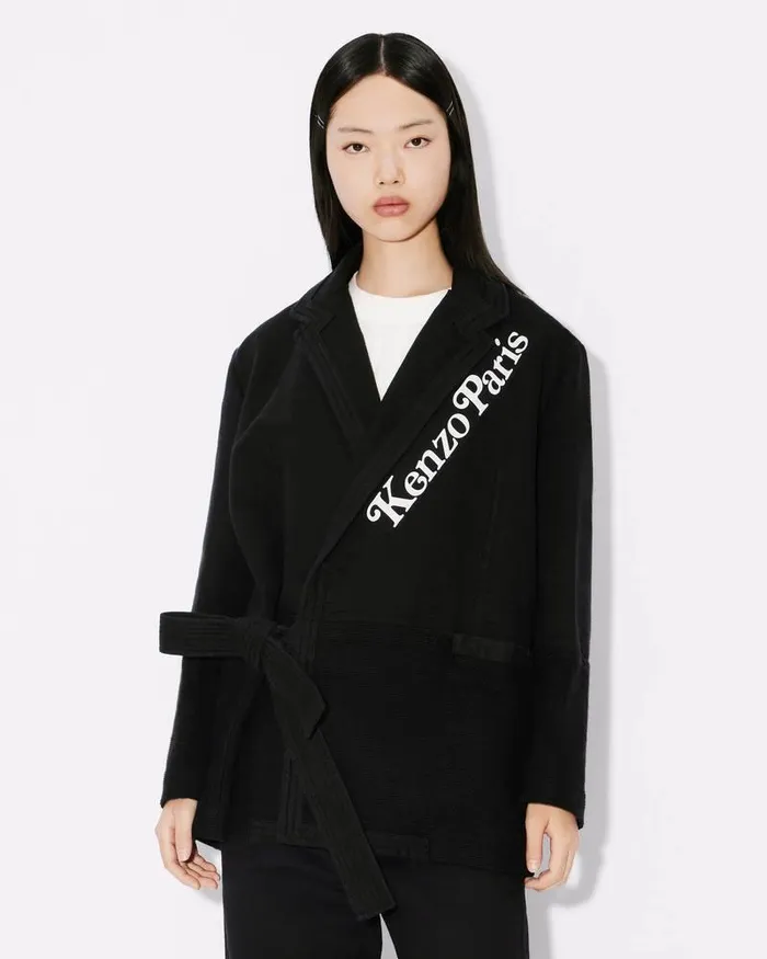 Kenzo Jackets And Coats Women By Verdy039 Kimono Blazer Black