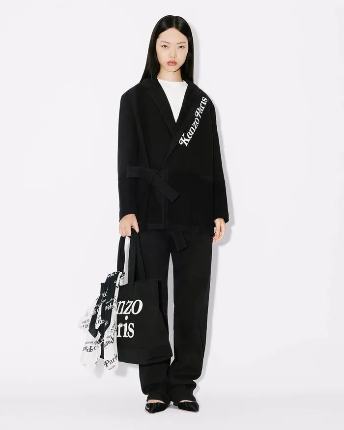 Kenzo Jackets And Coats Women By Verdy039 Kimono Blazer Black