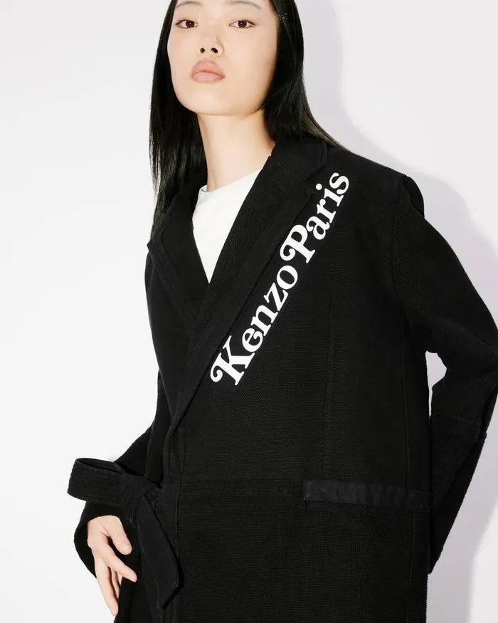 Kenzo Jackets And Coats Women By Verdy039 Kimono Blazer Black
