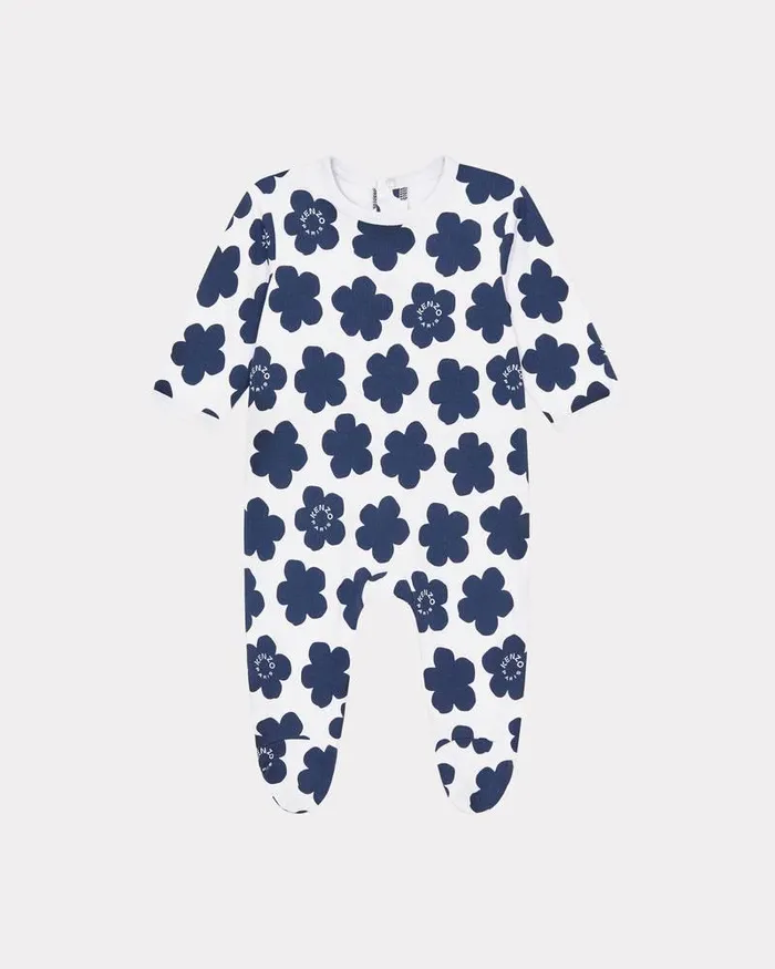 Kenzo Kids Boke Flower Pyjamas White