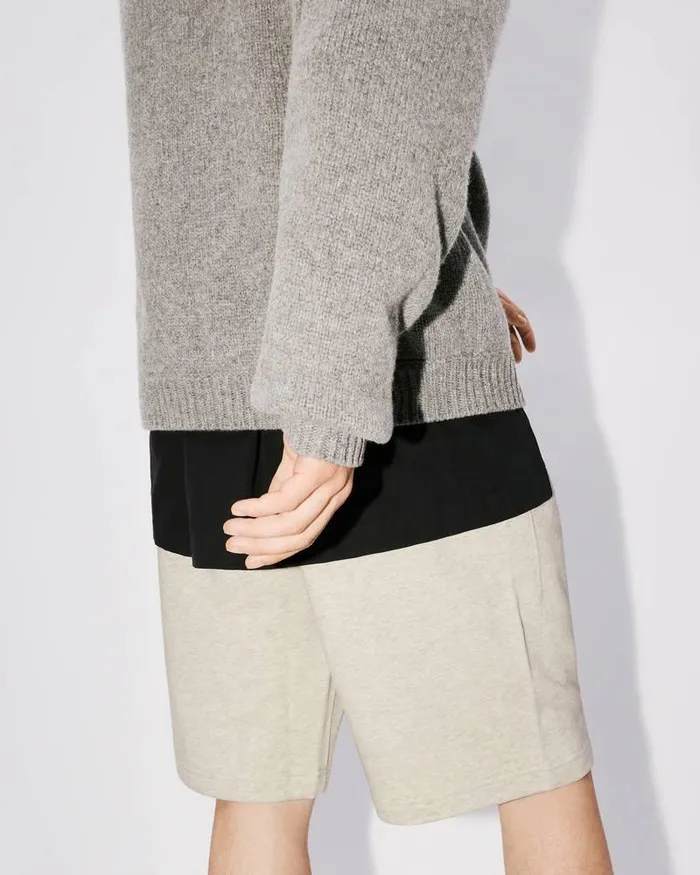 Kenzo Knitwear Men Elephant039 Embroidered Jumper Misty Grey