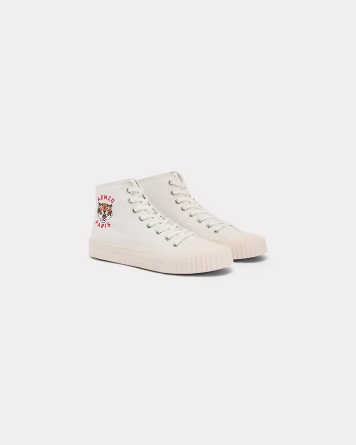 Kenzo Sneakers Women Foxy039 Hightop Trainers White