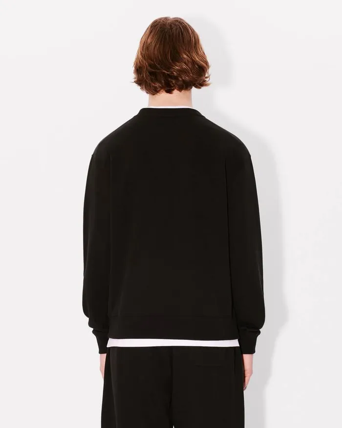 Kenzo Sweatshirts And Hoodies Men 039Boke Flower 20039 Embroidered Classic Sweatshirt Black