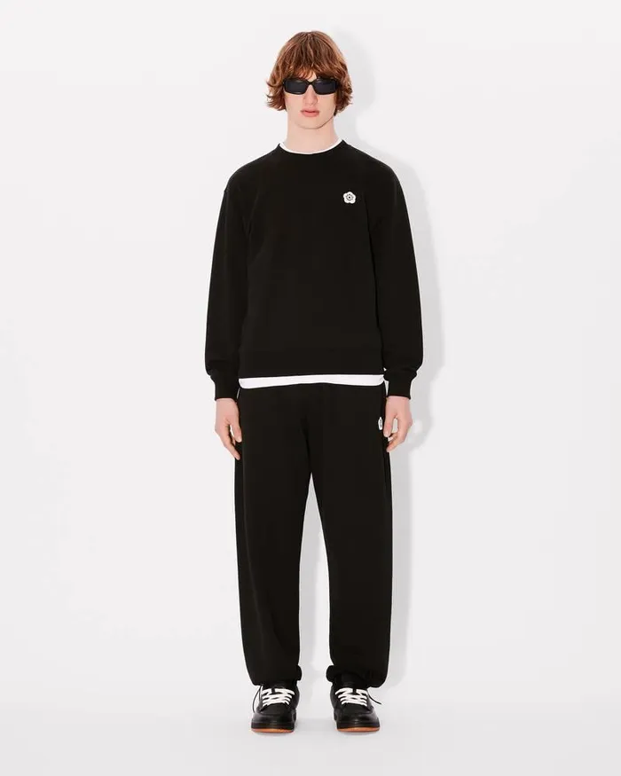 Kenzo Sweatshirts And Hoodies Men 039Boke Flower 20039 Embroidered Classic Sweatshirt Black