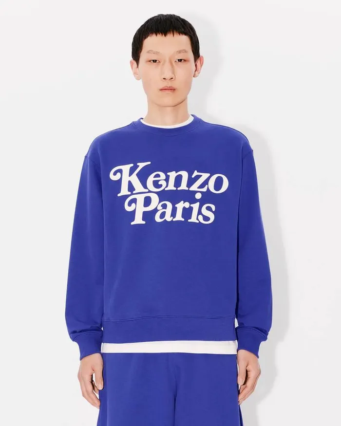 Kenzo Sweatshirts And Hoodies Men By Verdy039 Classic Sweatshirt Deep Sea Blue